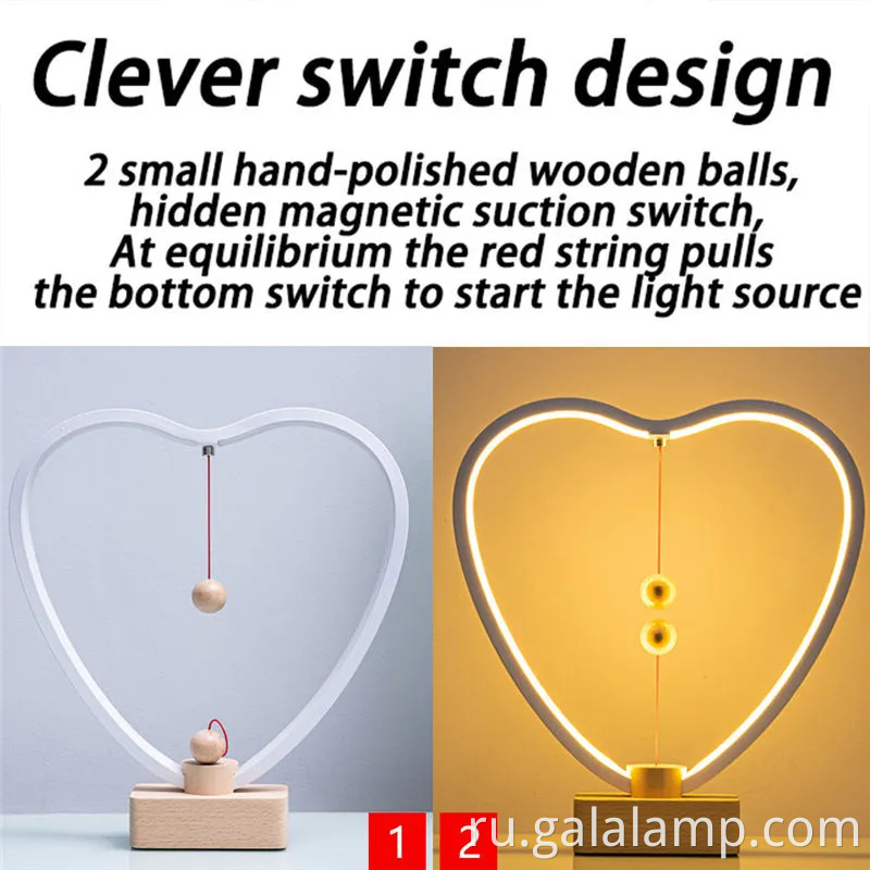 Современный плавающий ночной свет для стильной домашней атмосферы